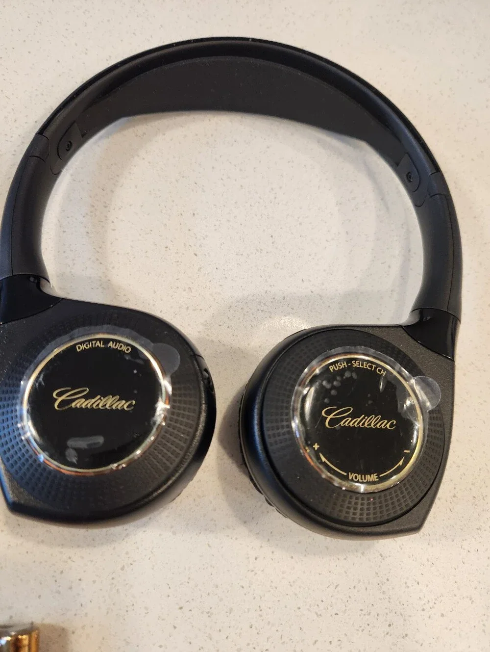NWOB Cadillac Black Wireless On-Ear Headphones (Pair) Originals